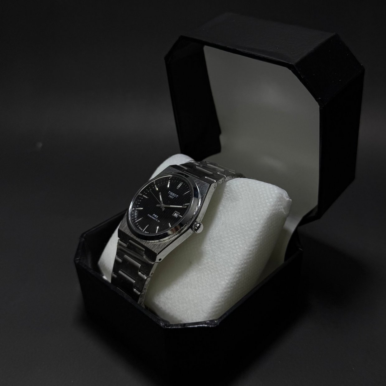 Tissot PRX black in high quality