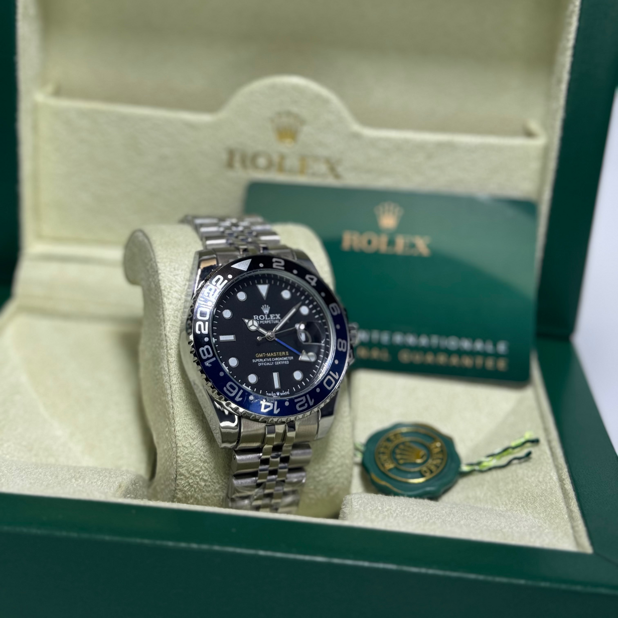 Rolex Arabic Black Dail Day&Date